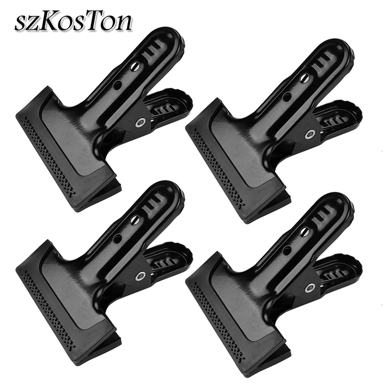 Photography Video Lighting Kit - 1-12 pcs Metal Clip Background Support