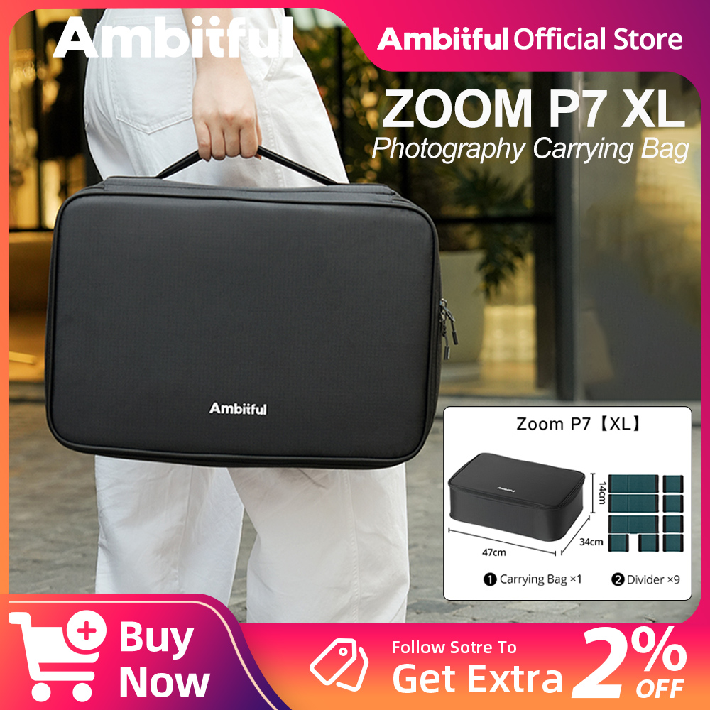 Photography Lighting Equipment Bags - Ambitful ZOOM P7II XL Photography Storage