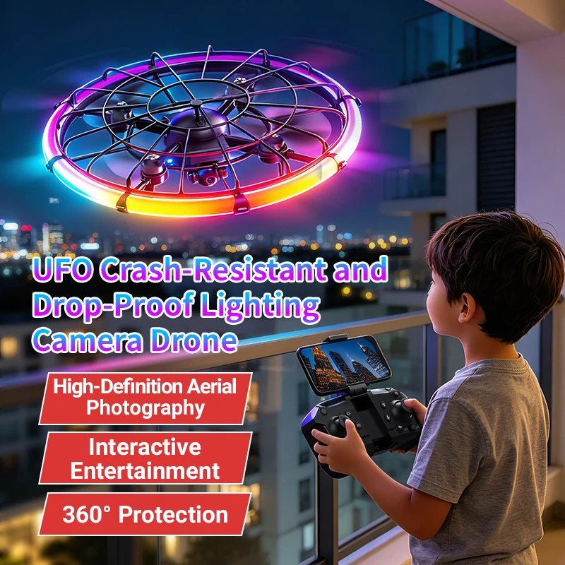 Photography Lighting Mount - JJRC H145 UFO RC Drone with