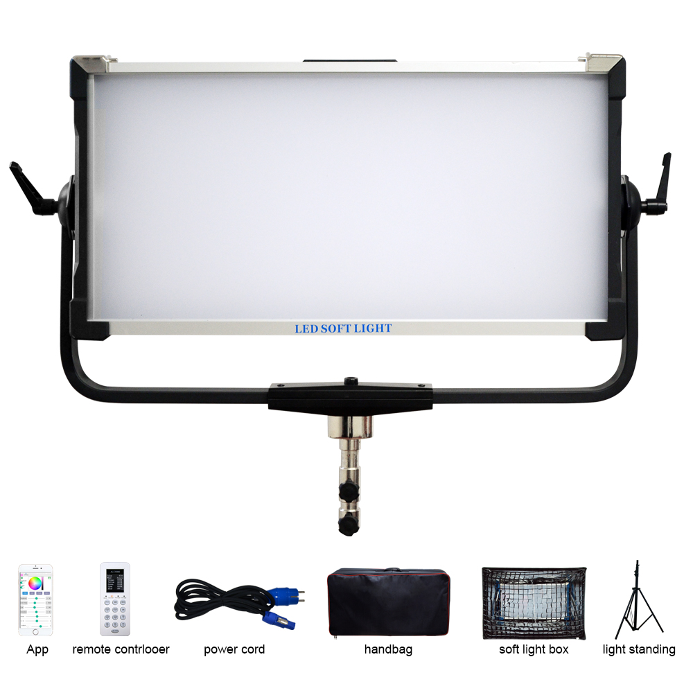 300W RGBW LED Video Lamp Pro s - Photography Lighting Ai ulasan dan harga