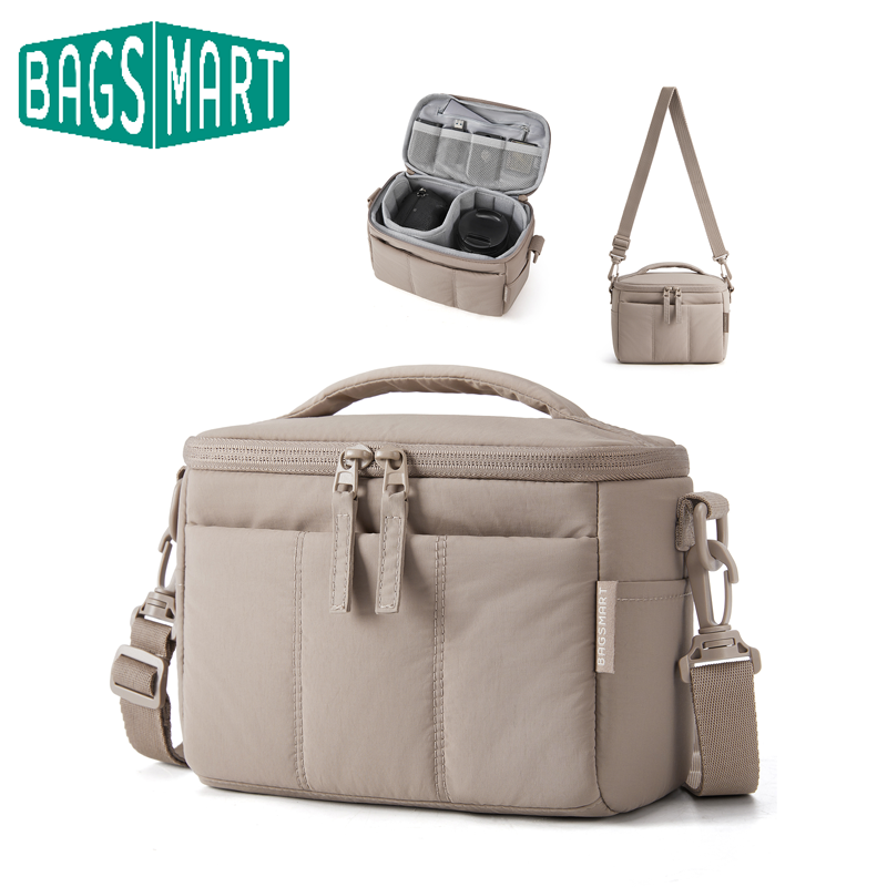 BAGSMART Padded Camera Shoulde - Photography Lighting Equipment Bags ulasan dan harga