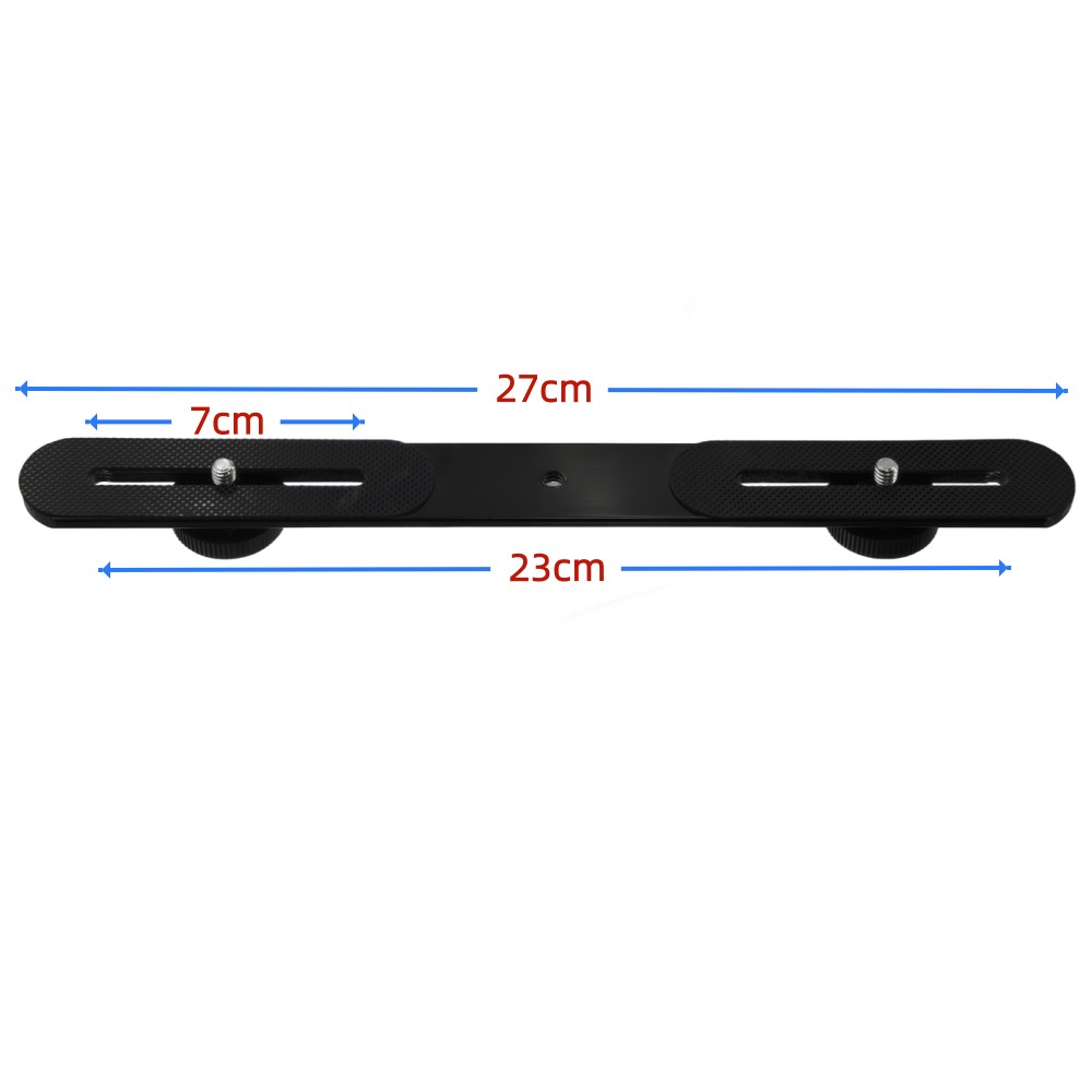 Dual Flash Bracket 1/4'' Screw - Macro Photography Led Lighting ulasan dan harga