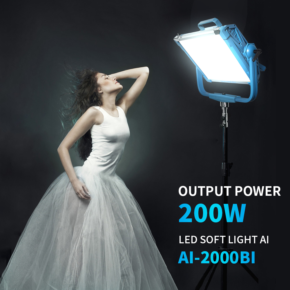 LED Lights DMX Support 200W Yi - Photography Lighting Ai ulasan dan harga