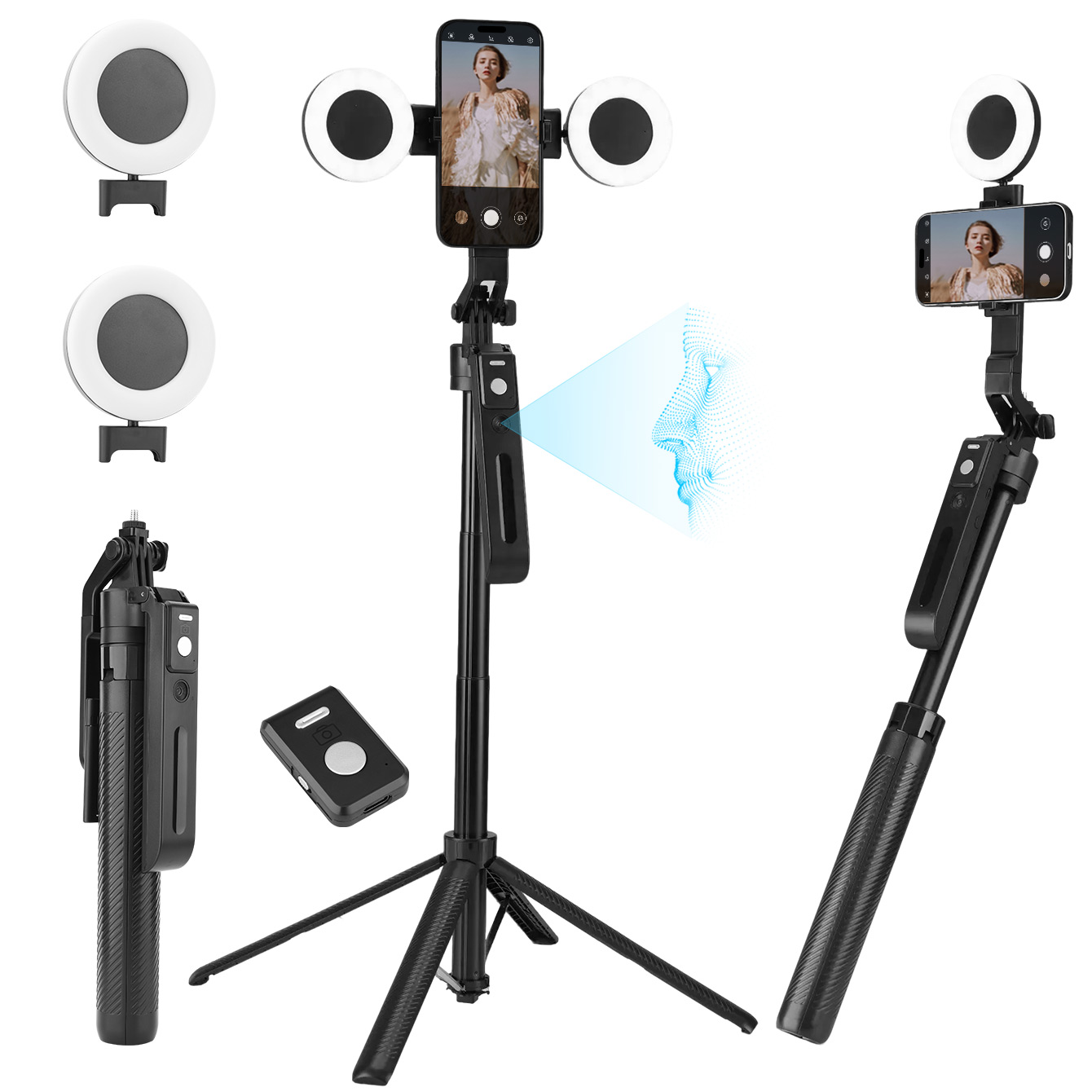 2025 New AI Selfie Stick Tripo - Photography Lighting Ai ulasan dan harga