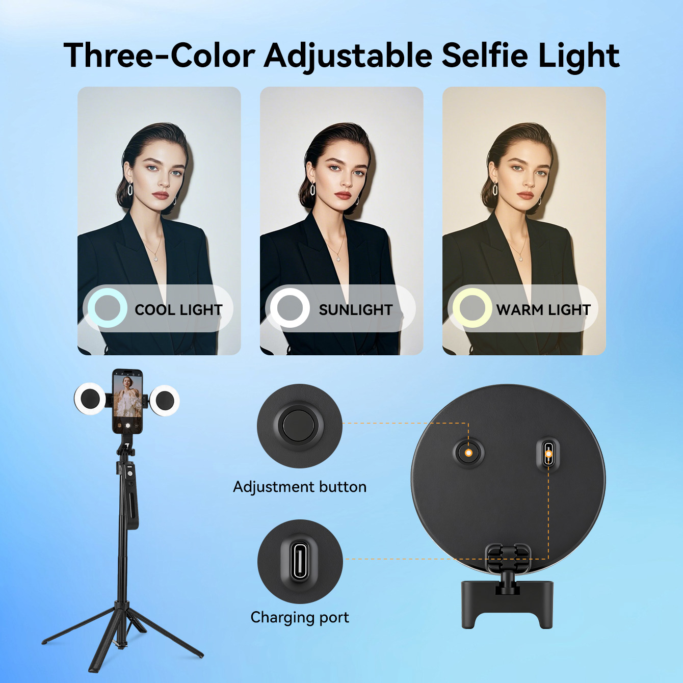 2025 New AI Selfie Stick Tripo - Photography Lighting Ai ulasan dan harga