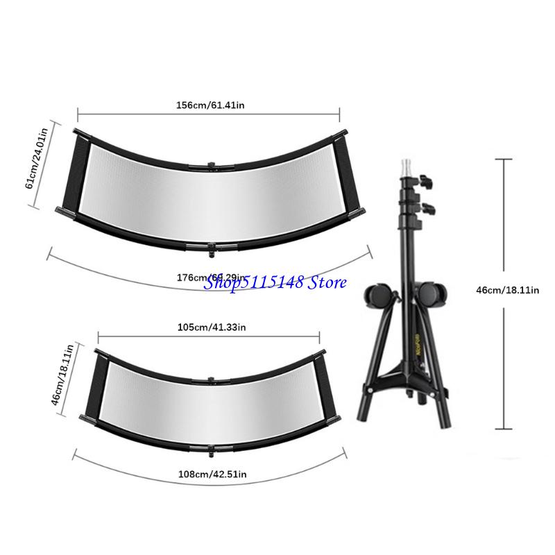 F3MA Compactly Curved Photogra - Photography Lighting Tools ulasan dan harga