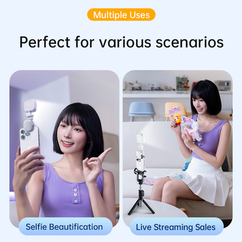 Portable LED Selfie Light Came - Photography Lighting Patterns ulasan dan harga