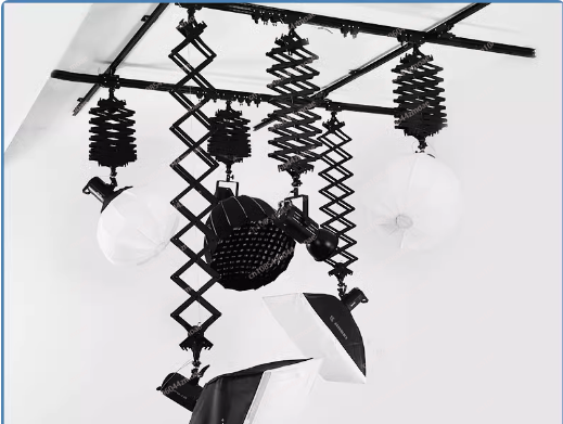 Photo Studio Ceiling Rail Trac - Photography Loop Lighting ulasan dan harga