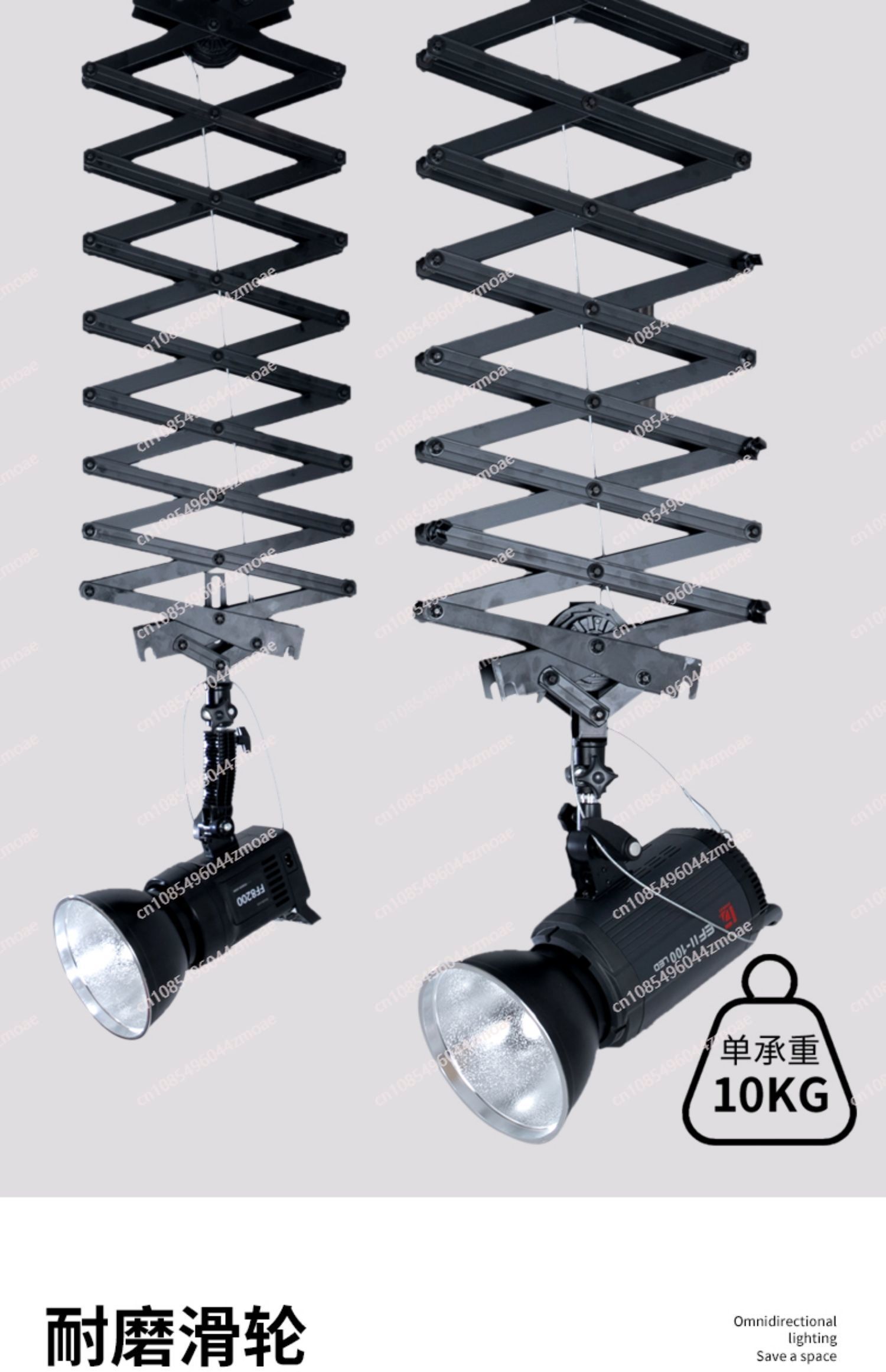 Photo Studio Ceiling Rail Trac - Photography Loop Lighting ulasan dan harga