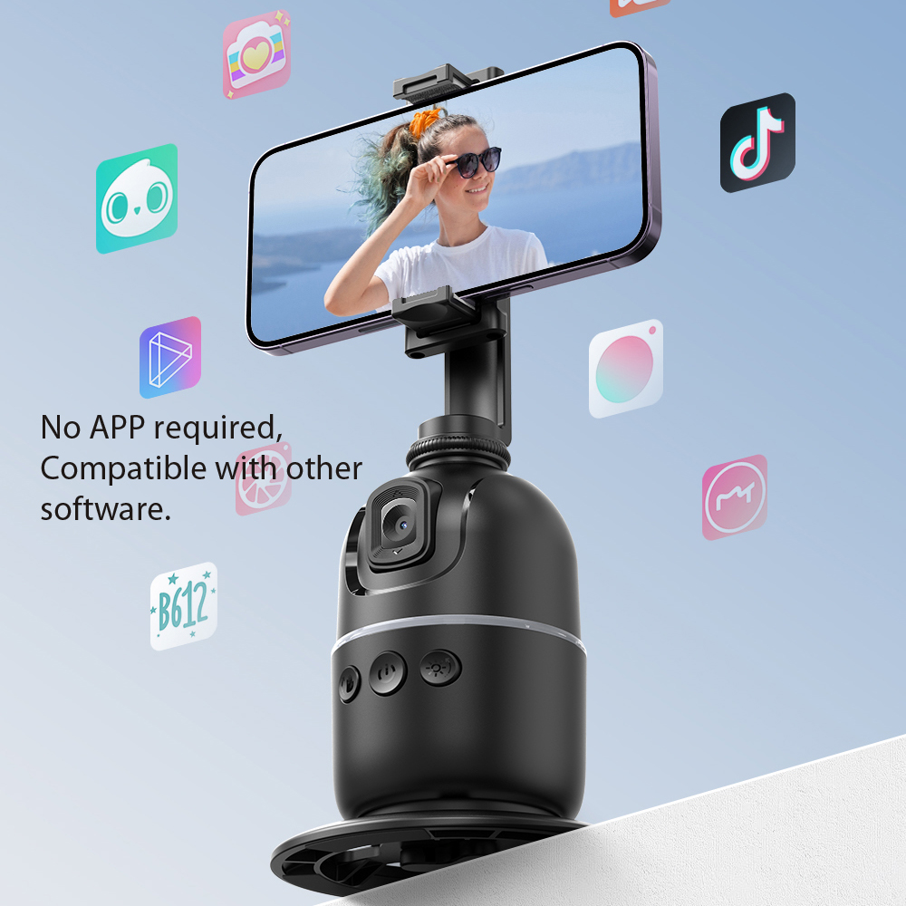 AI Tracking Gimbal Stabilizer, - Photography Lighting Ai ulasan dan harga