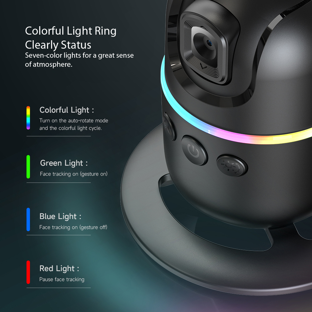 AI Tracking Gimbal Stabilizer, - Photography Lighting Ai ulasan dan harga