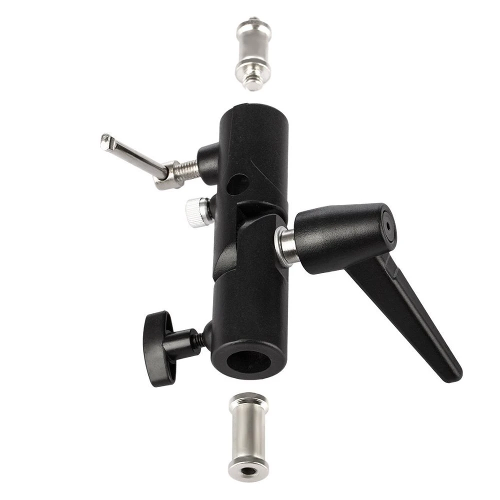 Flash Bracket Hot Shoe Umbrell - Photography Lighting Tools ulasan dan harga