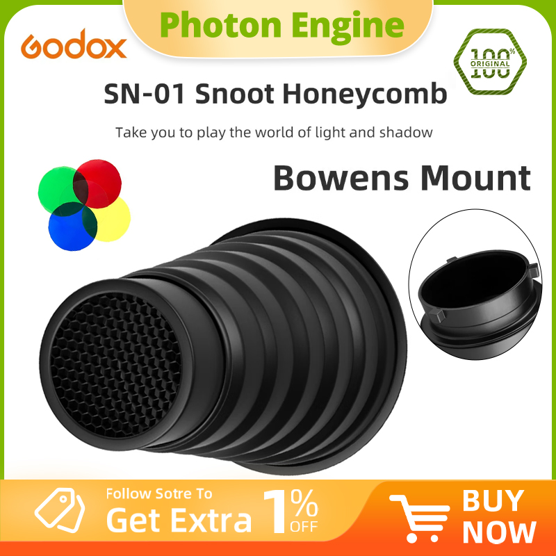 GODOX SN-01 Bowens Large Snoot - Photography Lighting Type ulasan dan harga
