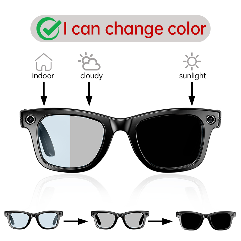 LIGE New Smart Glasses with Li - Photography Lighting Ai ulasan dan harga