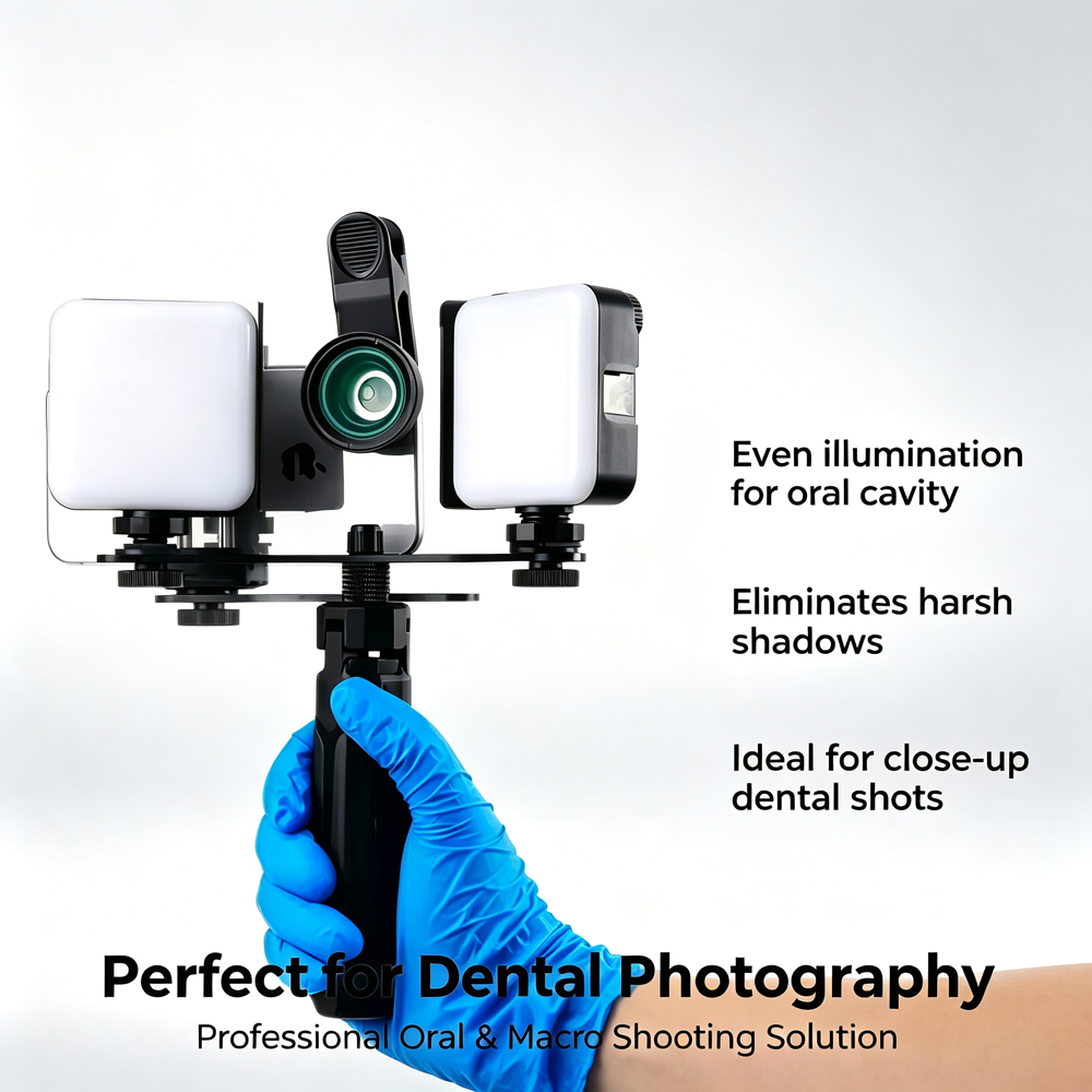 LODDEN Bluetooth Dental Fill L - Macro Photography Led Lighting ulasan dan harga