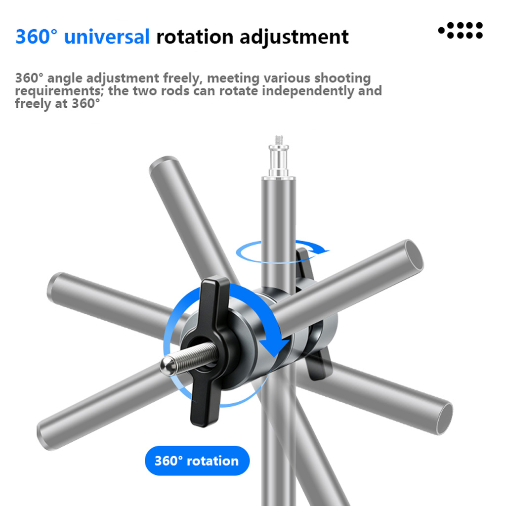 360° Rotating Dual-end Pipe Cl - Photography Lighting Tools ulasan dan harga
