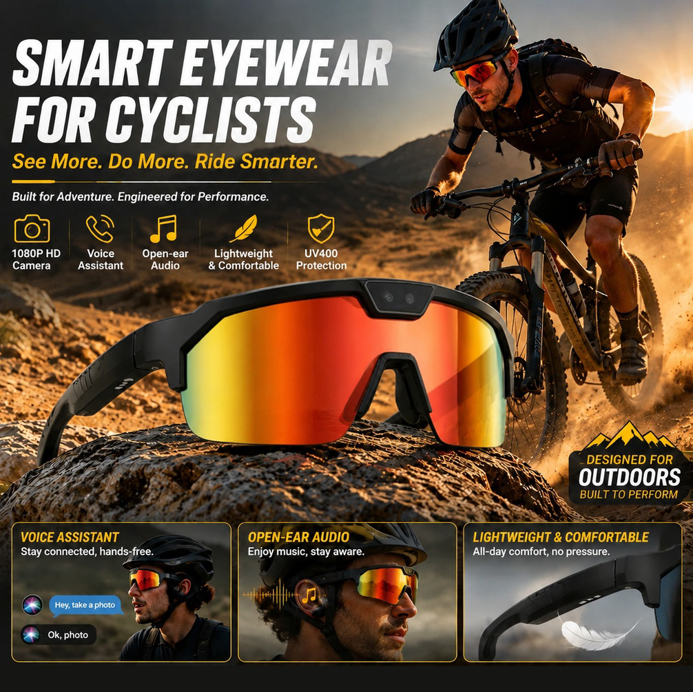 Smart AI Glasses 4K 800W Trans - Photography Lighting Ai ulasan dan harga