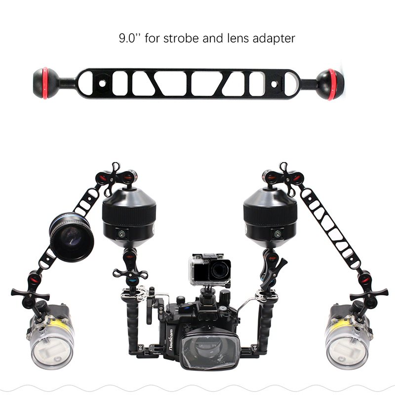 Nitescuba Diving Aluminum Ball - Photography Video Lighting Kit ulasan dan harga