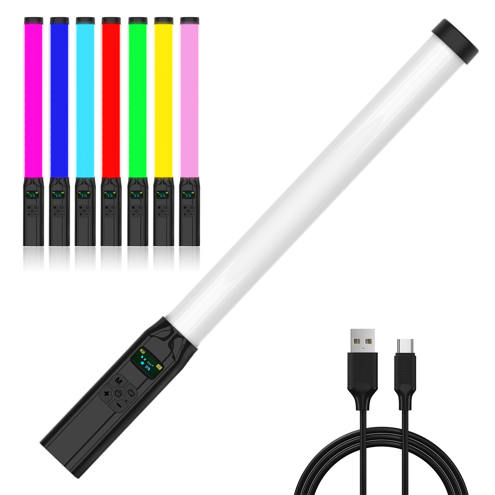 50CM RGB Stick Light Wand Ligh - Photography Lighting Type ulasan dan harga