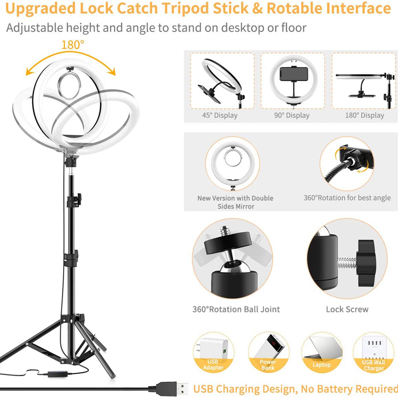 Video Light 16/26/33cm Selfie  - Photography Lighting Tent ulasan dan harga