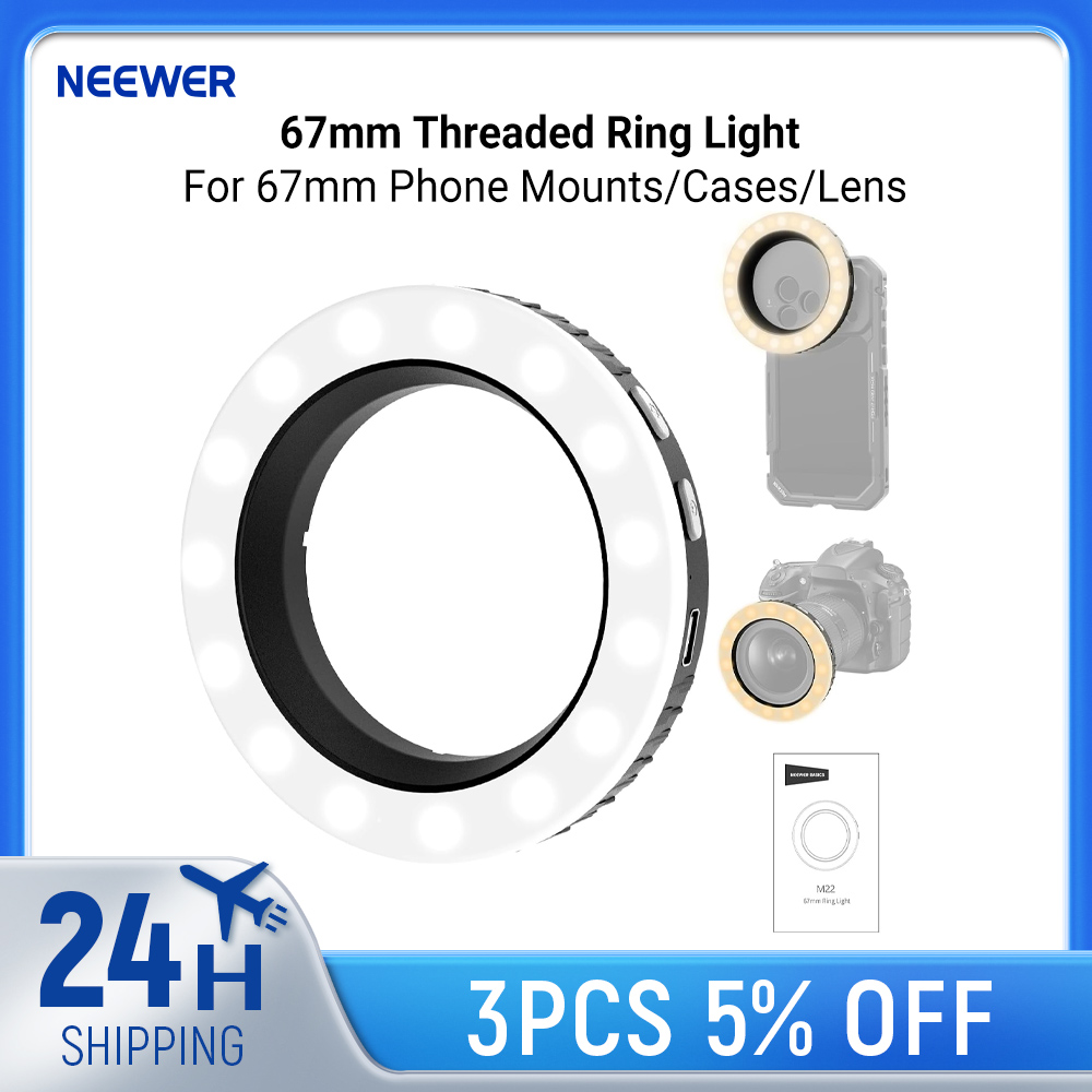 NEEWER Basics 67mm Threaded Ri - Photography Lighting Overhead ulasan dan harga