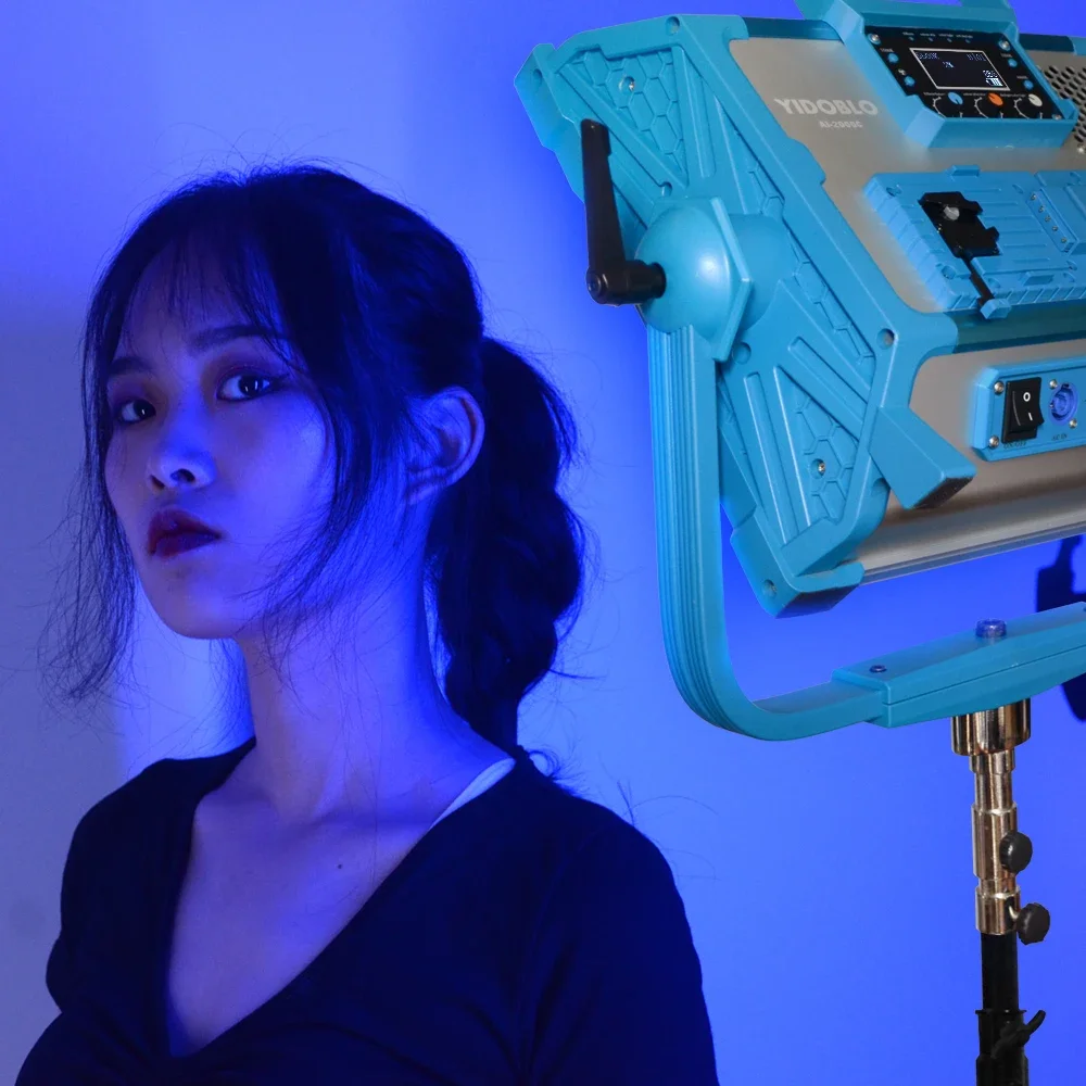 200W LED Video RGBW Light 12 S - Photography Lighting Ai ulasan dan harga