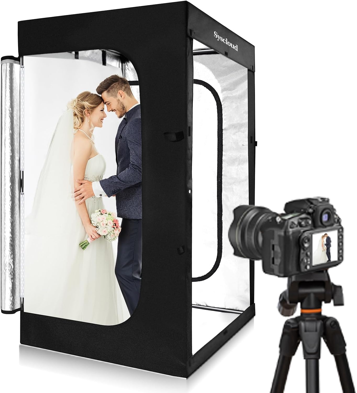 Dimmable LED Photo Studio Ligh - Photography Lighting Tent ulasan dan harga