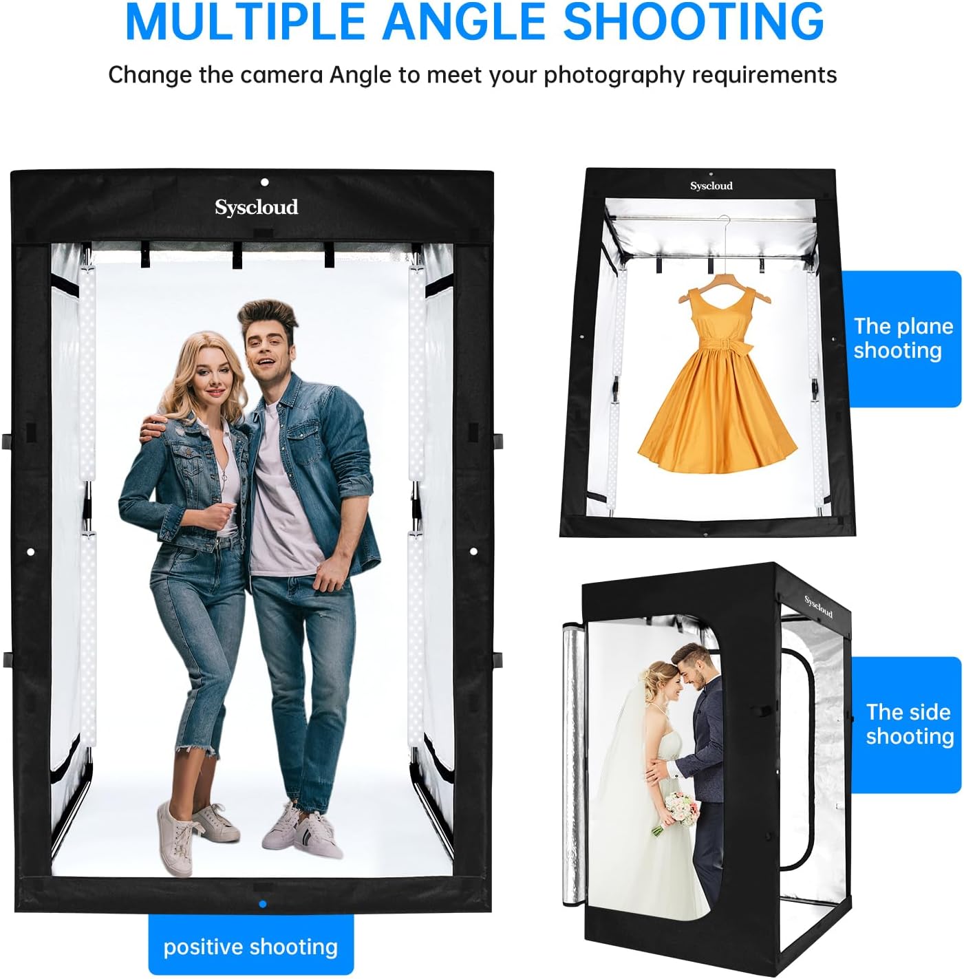 Dimmable LED Photo Studio Ligh - Photography Lighting Tent ulasan dan harga