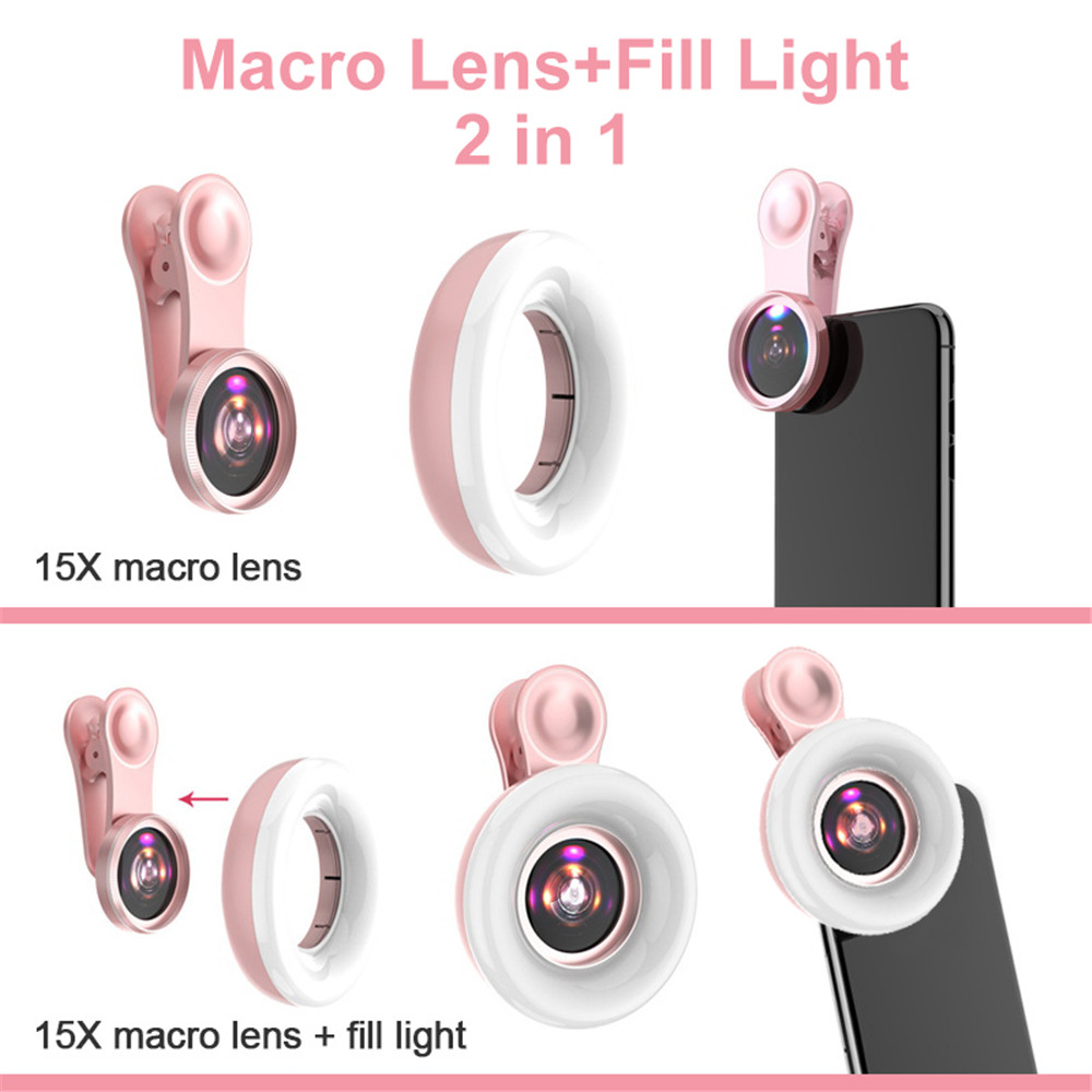 Mobile Lens 15X Macro Lens Mob - Photography Lighting Overhead ulasan dan harga