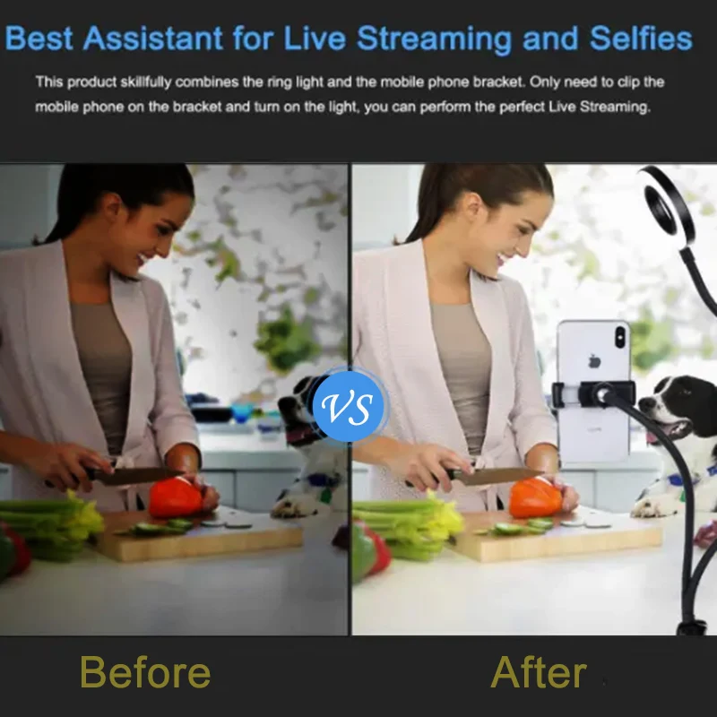 Universal Flexible Mobile Phon - Photography Lighting Overhead ulasan dan harga