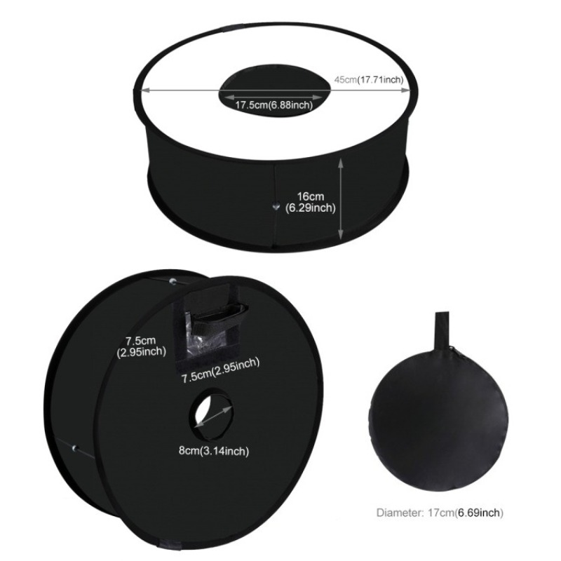 Foldable 45cm Ring‑flash Soft‑ - Photography Lighting Type ulasan dan harga