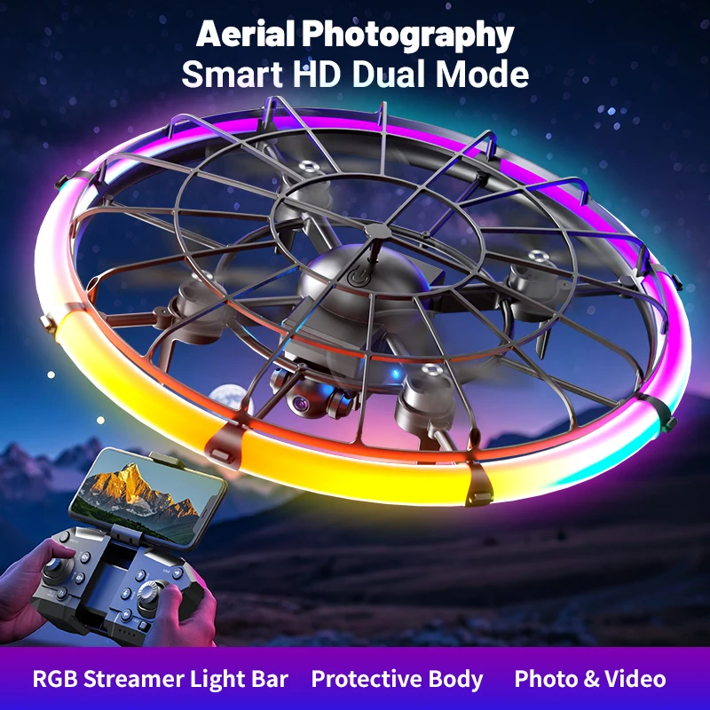 JJRC H145 UFO RC Drone with Du - Photography Lighting Mount ulasan dan harga
