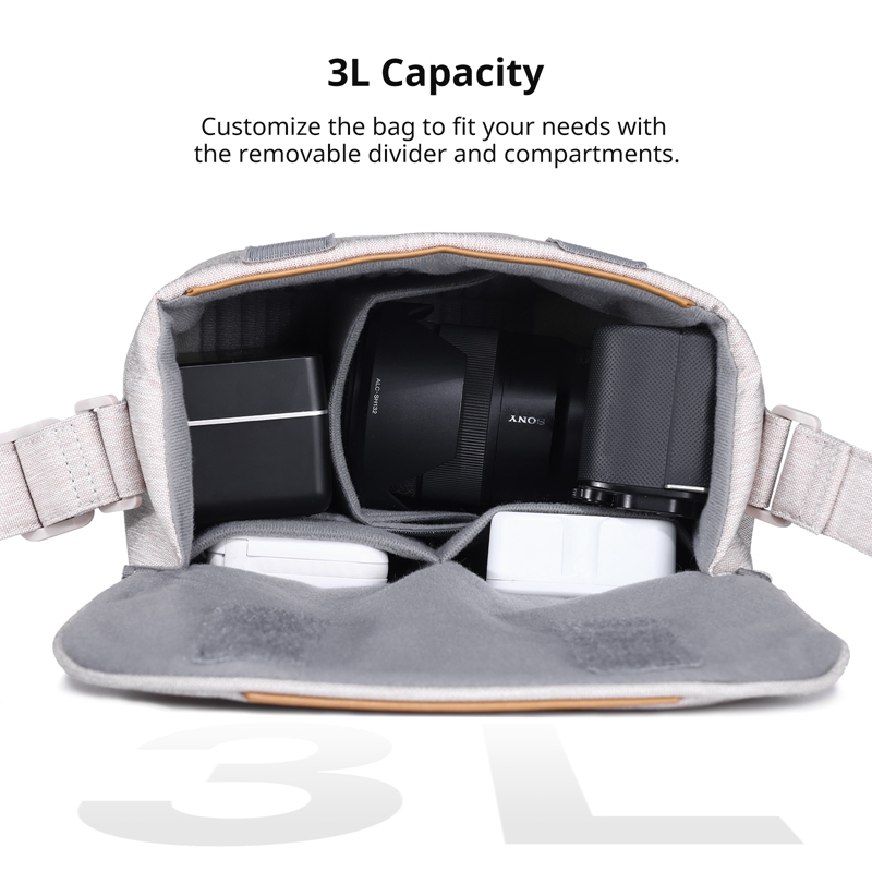 Ulanzi F02 Camera Sling Bag Wa - Photography Lighting Equipment Bags ulasan dan harga