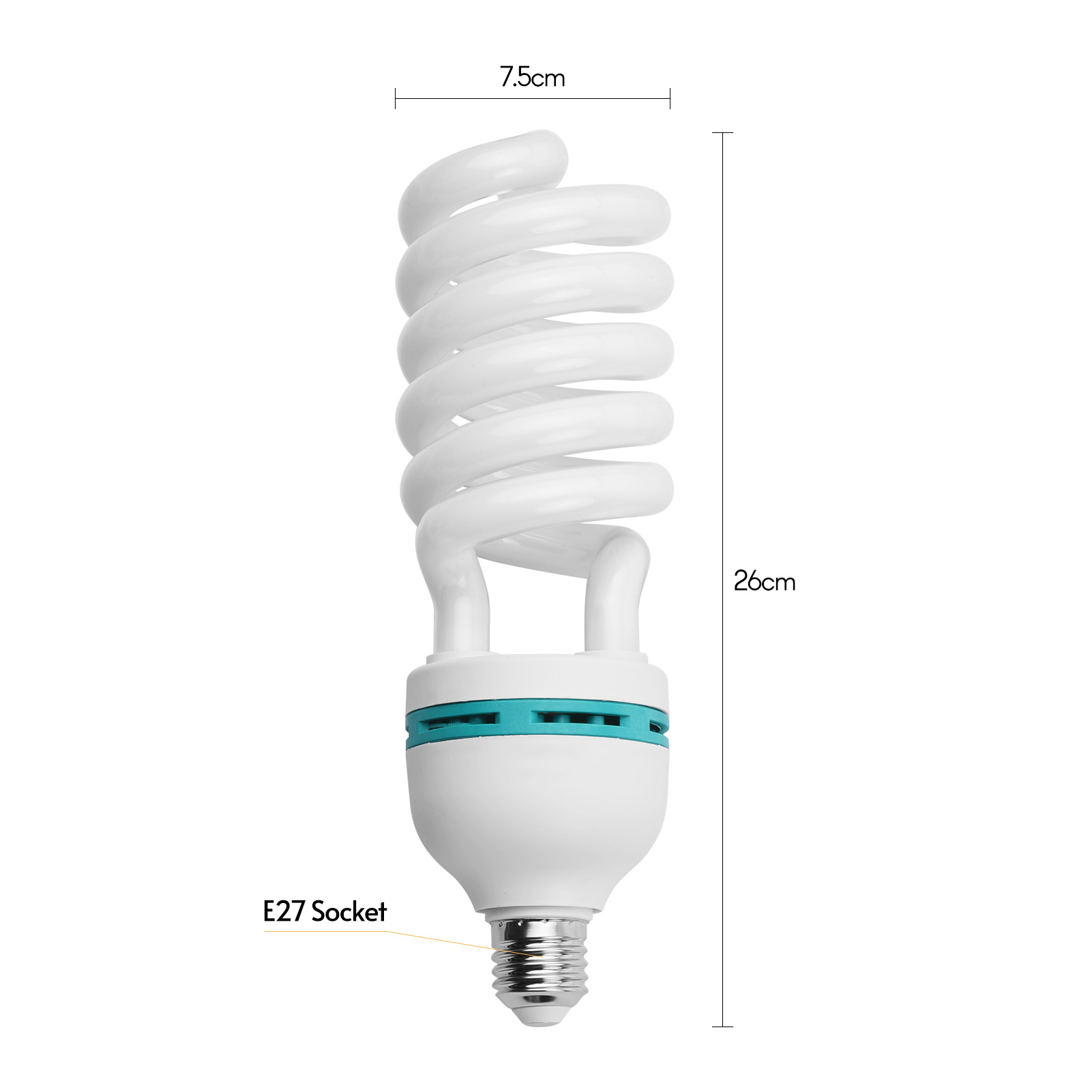 Andoer Spiral Fluorescent Ligh - Photography Lighting Tools ulasan dan harga