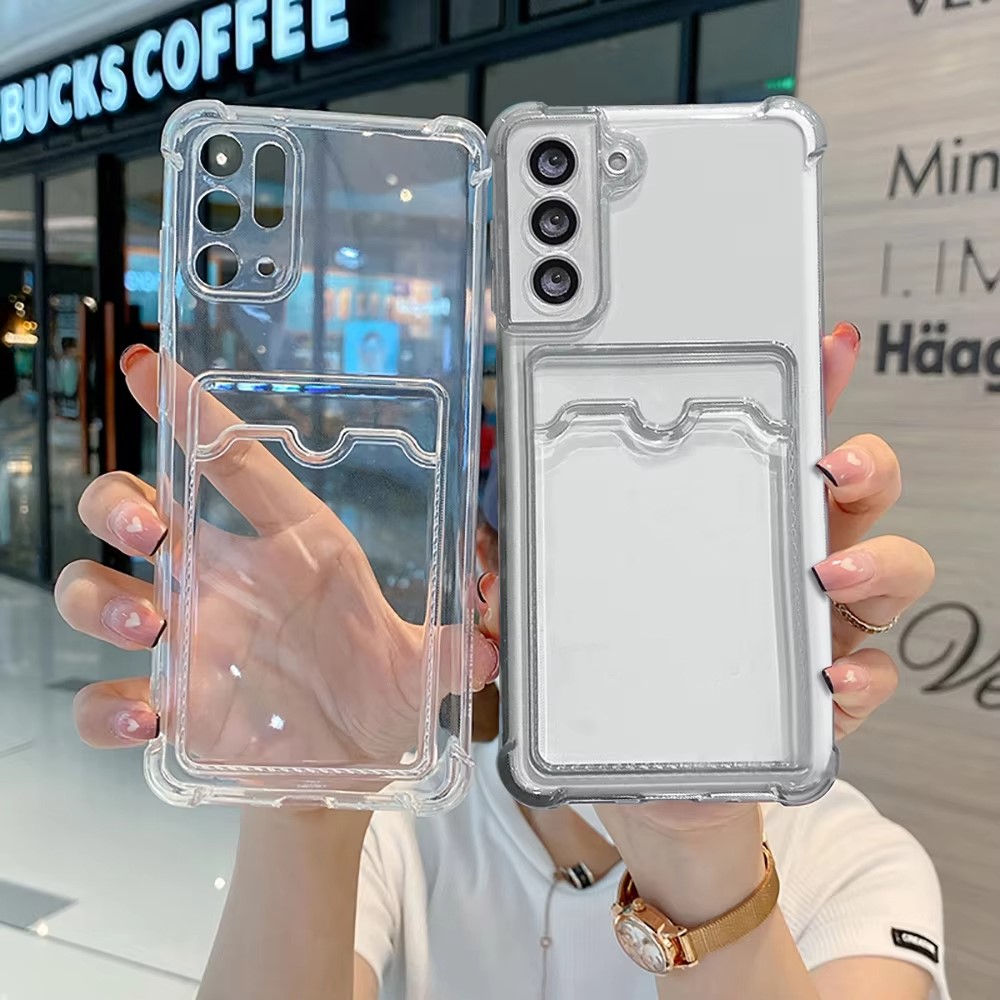 Clear Silicone Card Slot Holde - Photography Lighting Equipment Bags ulasan dan harga