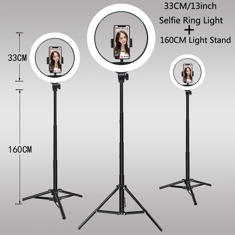 26 33CM Video Lights Dimmable  - Photography Lighting Overhead ulasan dan harga