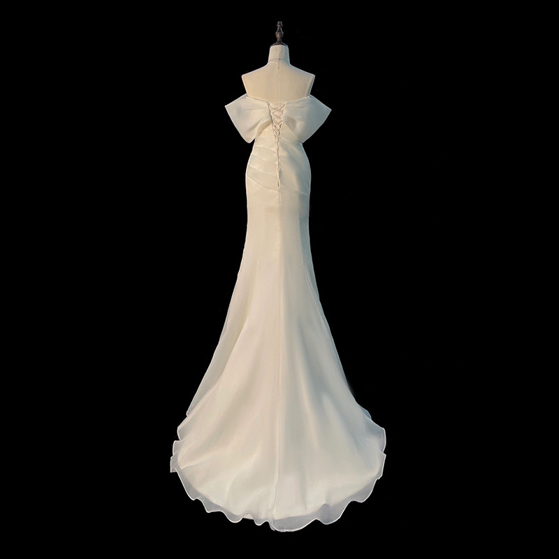 One Shoulder Satin Light Weddi - Photography Natural Lighting Basics ulasan dan harga